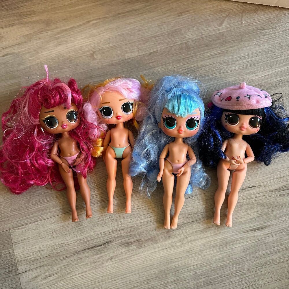 MGA OMG LOL Surprise Tween Dolls Lot of 4 Fashion Dolls
